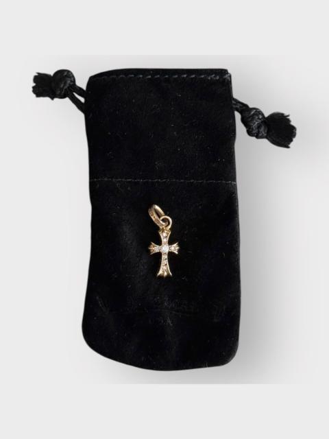 Chrome Hearts RARE! Chrome Hearts 22k Gold Diamonds Babyfat Pendant
