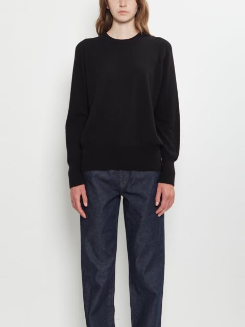 The Row Leilani Cashmere Top — Black