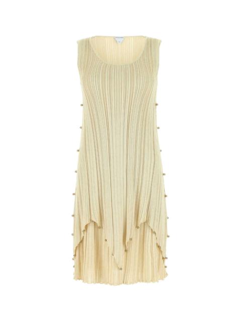 Bottega Veneta Women Gold Polyester Blend Dress