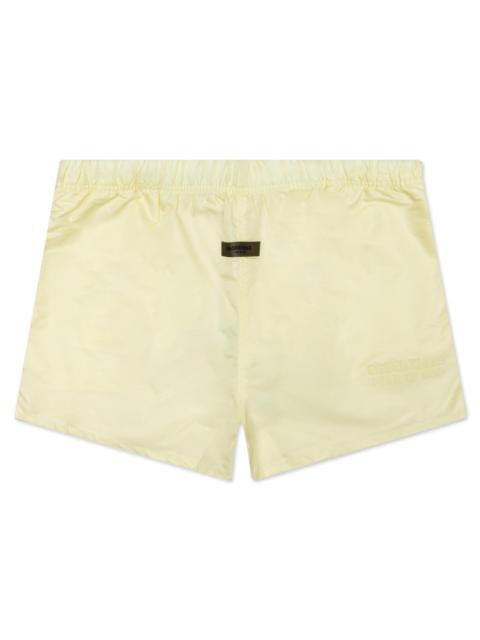 ESSENTIALS ESSENTIALS RUNNING SHORT - CANARY