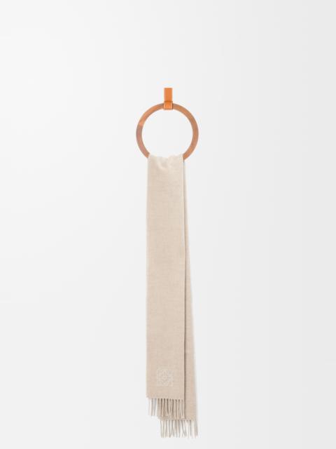 Loewe Bicolour scarf in wool and cashmere