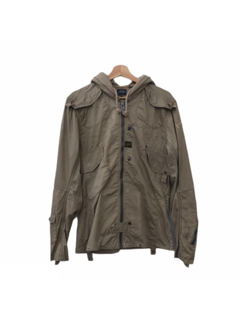 Other Designers G Star Raw - PARACHUTE BIKER JACKET G-STAR RAW SEDITIONARIES DESIGN