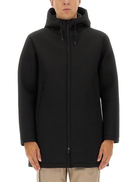 Herno Herno Men Long Parka In Three Layers "Scuba"