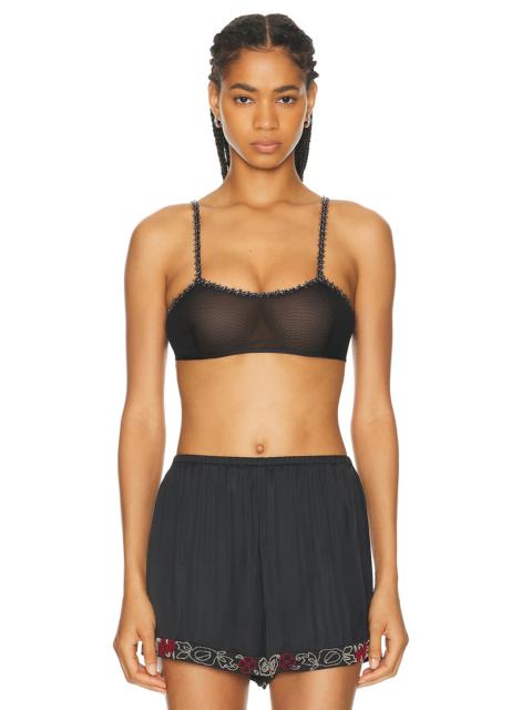 BODE Deco Beaded Jannie Bra Top