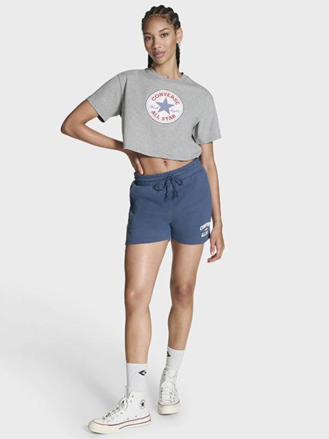 Converse Chuck Taylor All Star Patch Cropped T-Shirt
