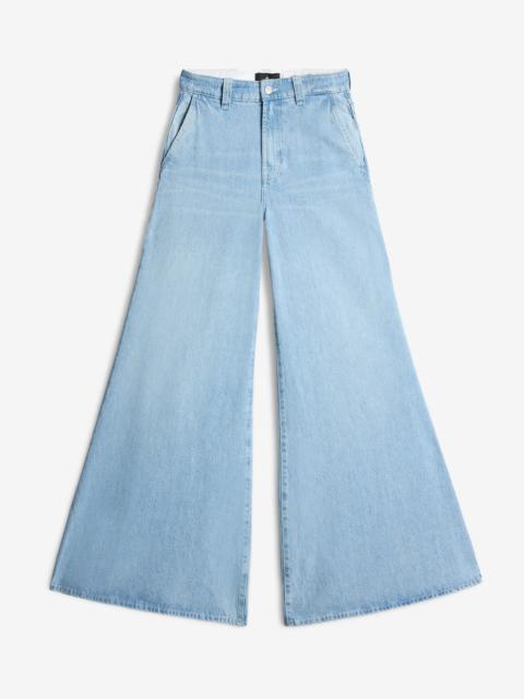 7 For All Mankind MANKIND Willow Palazzo Wide Leg in Another Time