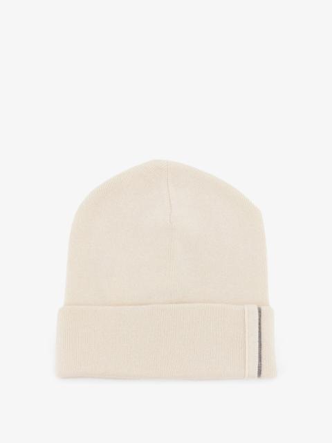 Brunello Cucinelli Brunello Cucinelli Cashmere Hat White Women