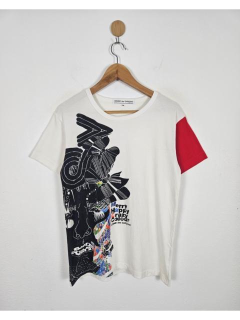 Comme Des Garçons Comme des Garcons CDG Merry Happy Crazy Colour shirt
