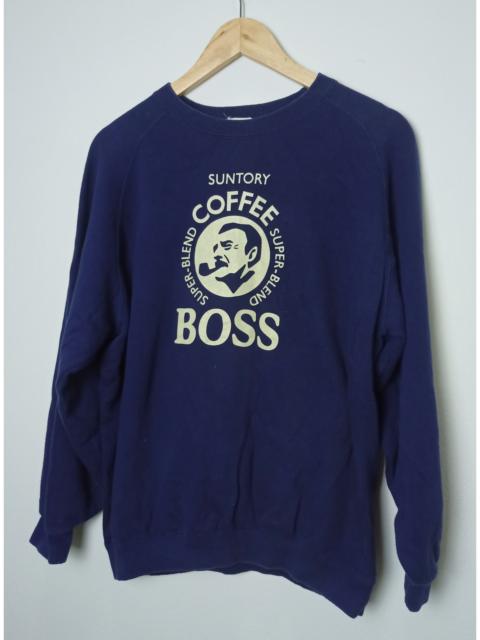 Other Designers Japanese Brand - Vintage Suntory Coffee Boss Super Blend Sweatshirt