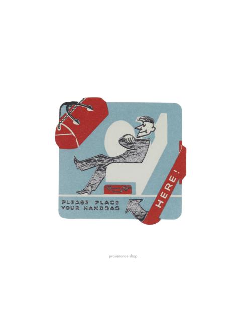 Louis Vuitton Louis Vuitton Airline Label Postcard Sticker- PLACE YOUR HANDBAG HERE
