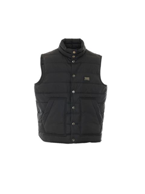 Dolce & Gabbana Dolce&Gabbana Men Logo Plaque Down Vest