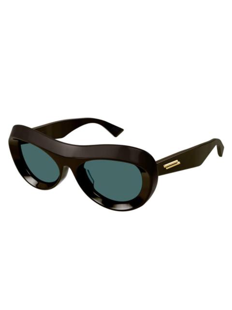 Bottega Veneta Bottega Veneta Ladies Black Cat Eye Sunglasses BV1284S 004