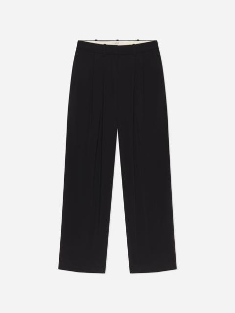 GUCCI Pleat Front Trouser in Crepe