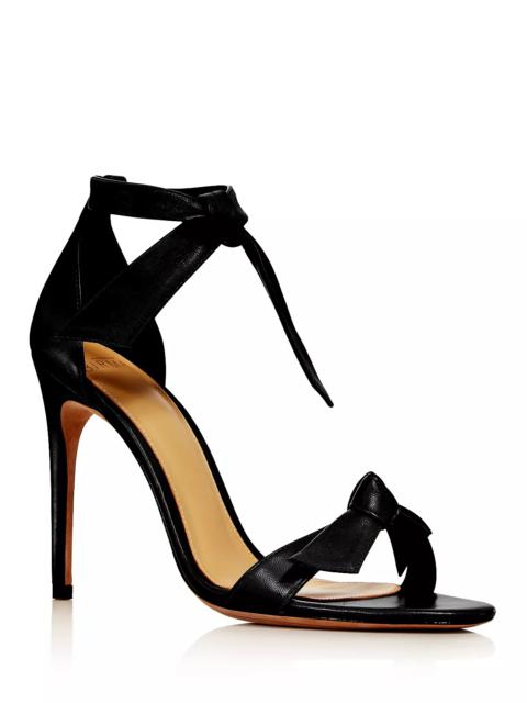 ALEXANDRE BIRMAN Women's Clarita Ankle Tie High Stiletto Heel Sandals