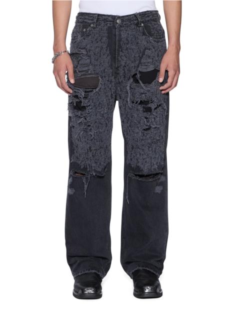 Ksubi MAXX ASHER BLACK TRASHED