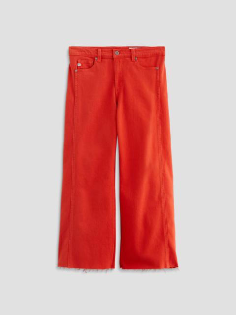 AG Jeans Saige Wide Leg Crop  Panel Jean