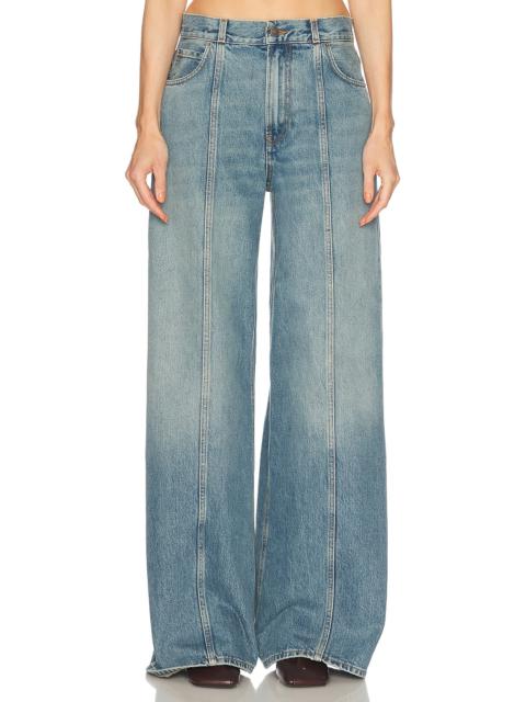 HAIKURE Peace Wide Leg Jeans