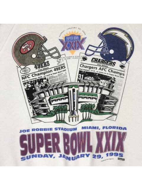Other Designers Vintage - 🔥OFFER🔥 1994 NFL Super Bowl Stadium Sweatshirt Big Logo