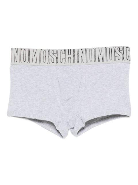 Moschino logo-waistband trunks