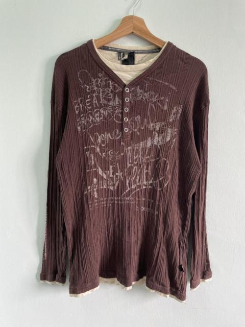 Other Designers If Six Was Nine - BindingOffer‼️VINTAGE JAPANESE BRAND DOUBLELAYER POEM