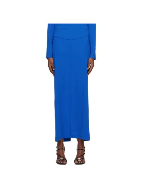 Paris Georgia SSENSE Work Capsule – Blue Staple Maxi Skirt