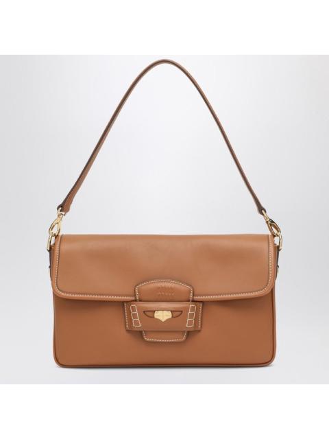 Miu Miu Miu Miu Cognac Leather Penny Purse Women