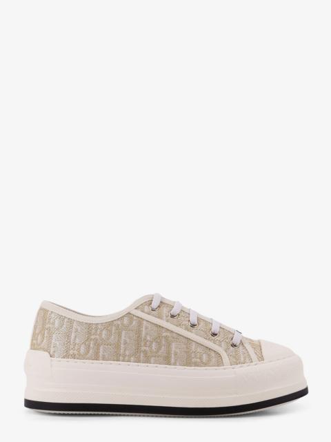 Dior Dior Women Canvas Walk'n'dior Sneakers With Dior Oblique Motif