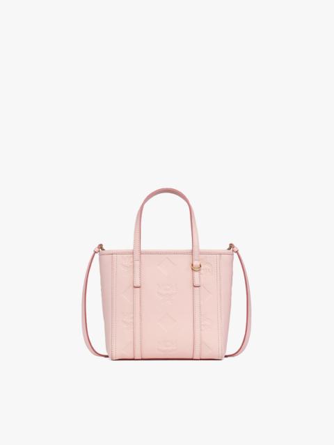 MCM Toni Top-Zip Shopper in Maxi Monogram Leather