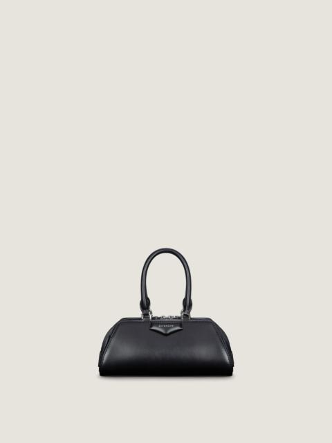 Givenchy MINI ANTIGONA CUBE EAST-WEST BAG IN BOX LEATHER