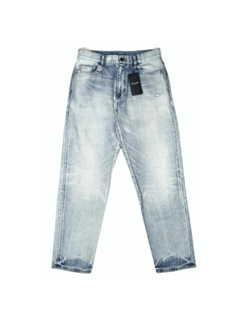 SAINT LAURENT Saint Laurent Made in Japan Distressed Denim Carrot Jeans