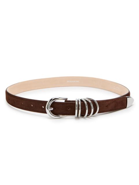 DÉHANCHE Dehanche Hollyhock Suede Belt