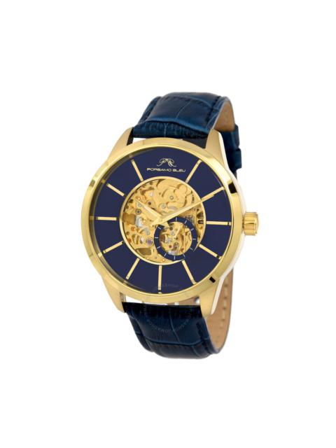 Porsamo Bleu - Porsamo Bleu Cassius Automatic Blue Dial Men's Watch 802BCAL