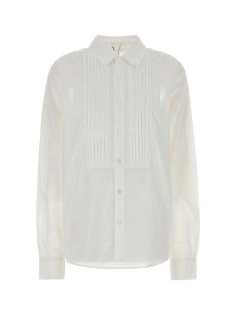 gimaguas White cotton oversize Alfred shirt