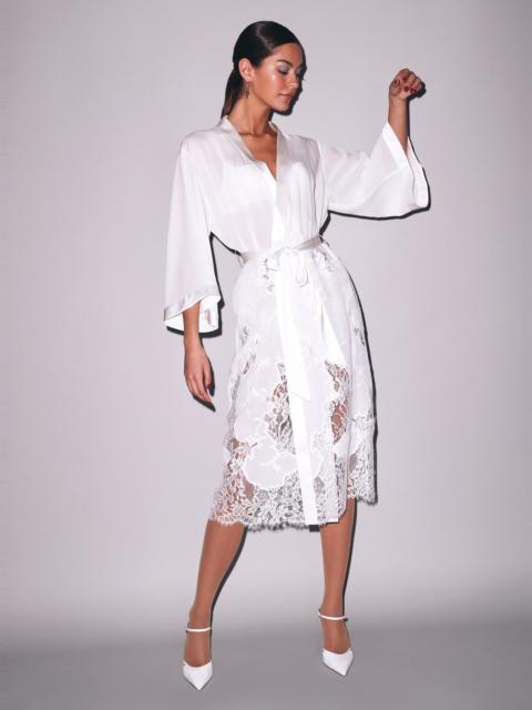 Fleur du Mal Mia Lace Long Robe