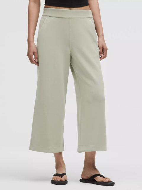 lululemon Softstreme High-Rise Wide-Leg Cropped Pant