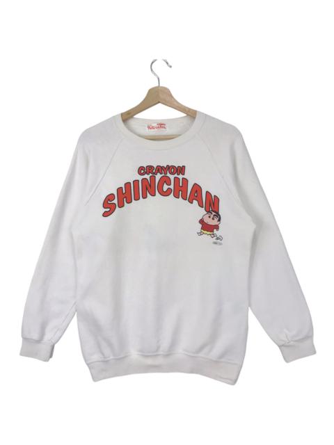 Other Designers Vintage - 90’s Crayon Shin Chan Crewneck Not For Label