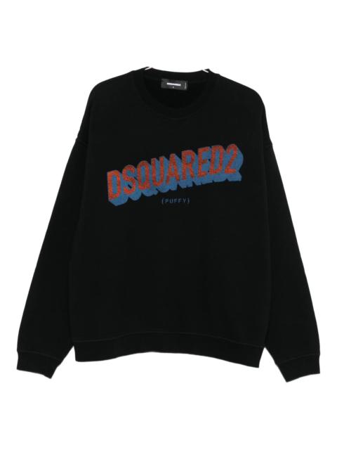 DSQUARED2 Dsquared2 Logo-print Cotton Sweatshirt