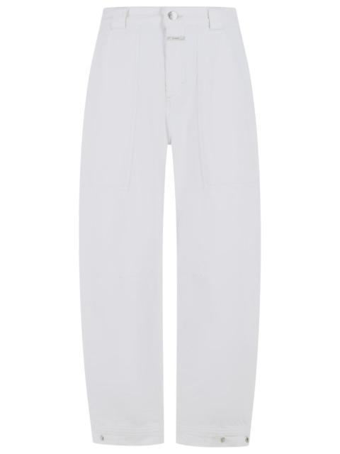 CLOSED Closed 'BARREL Rhannon' Ivory Denim Jeans Women