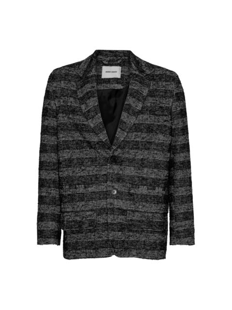 HENRIK VIBSKOV ANTS BLAZER  - BLACK WHITE CHECKS