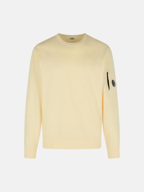 C.P. Company SAND-COLORED COTTON SWEATSHIRT
