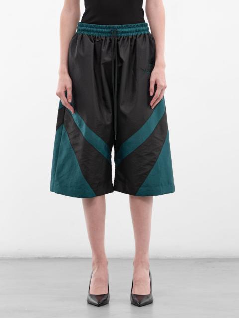 VAQUERA Two-Tone Baggy Track Shorts