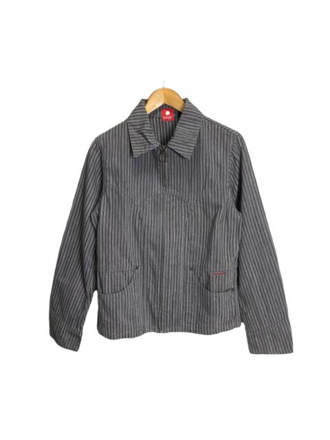 Other Designers Vintage - Blue Way Hickori zipper jacket