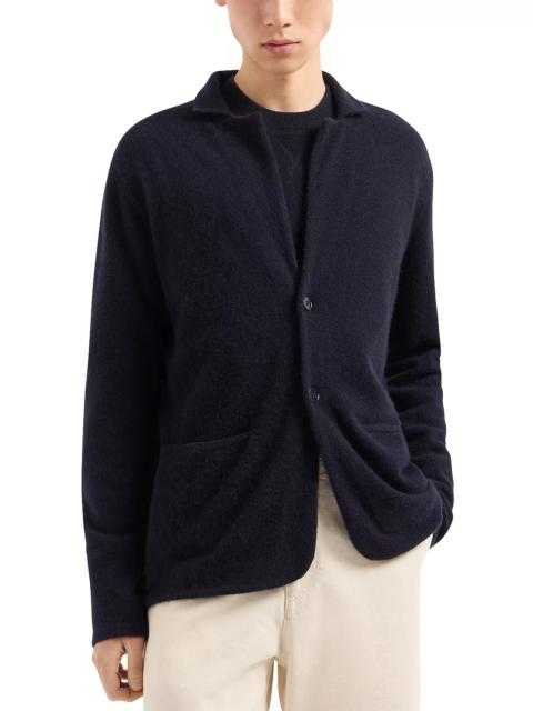 EMPORIO ARMANI Regular Fit Cashmere Blazer