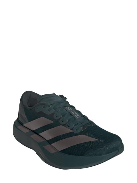 adidas adidas Adizero Evo SL Running Shoe in Aurora Ivy/Taupe/Iron at Nordstrom