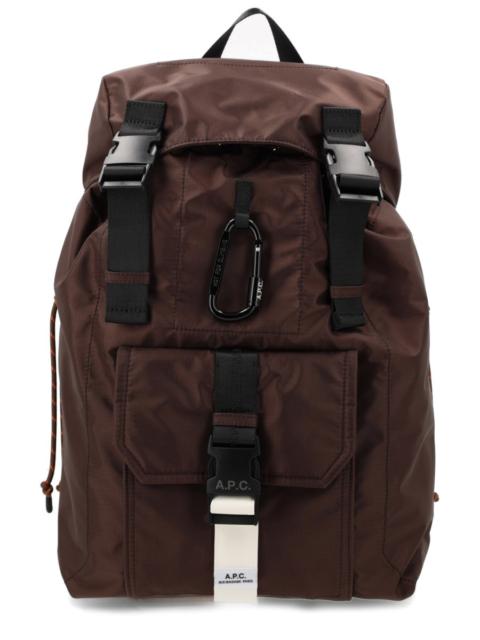 A.P.C. A.P.C. Men Backpack "Trek" With Logo