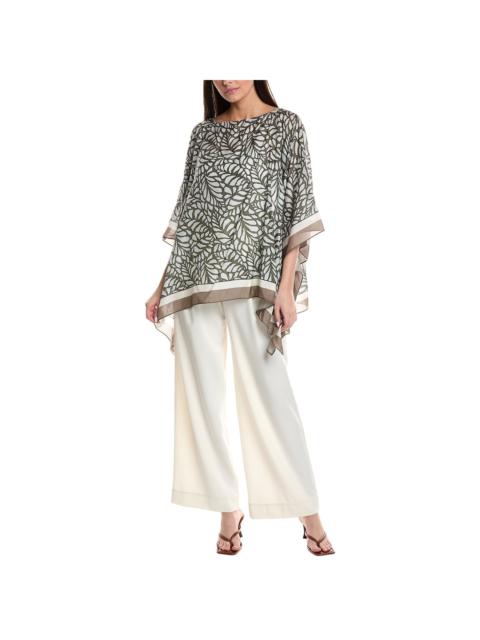 Brunello Cucinelli Brunello Cucinelli Silk Poncho