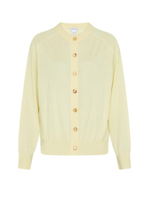 Bottega Veneta BOTTEGA VENETA Daffodil Cashmere Cardigan New And Authentic