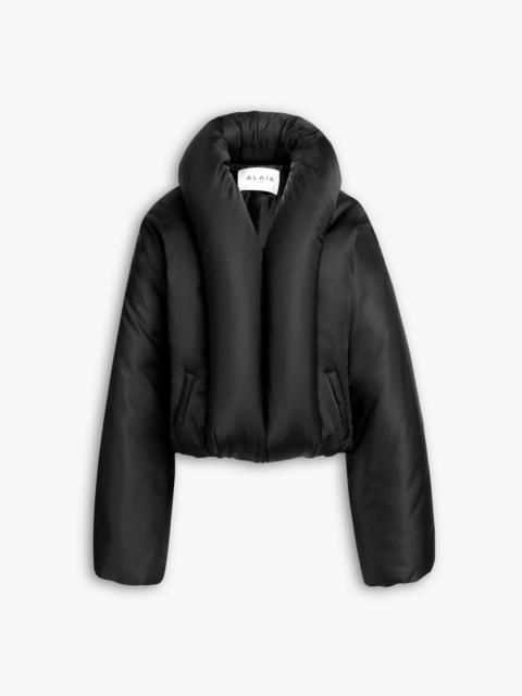 Alaïa TAFFETA PADDED BOMBER