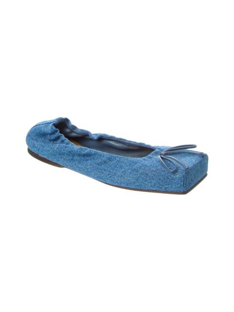 JACQUEMUS Jacquemus La Casa Denim Ballet Flat