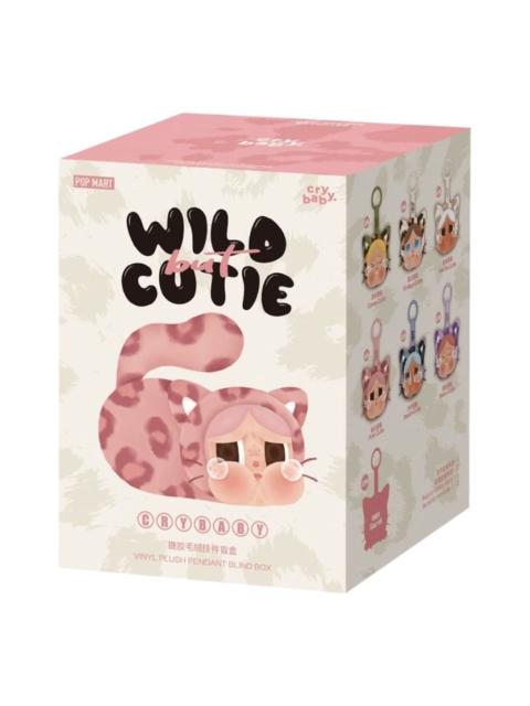 POP MART Pop Mart CryBaby Wild but Cutie Vinyl Plush Pendant Sealed Case (1 Blind Box) PPMT-2505-0012-1B